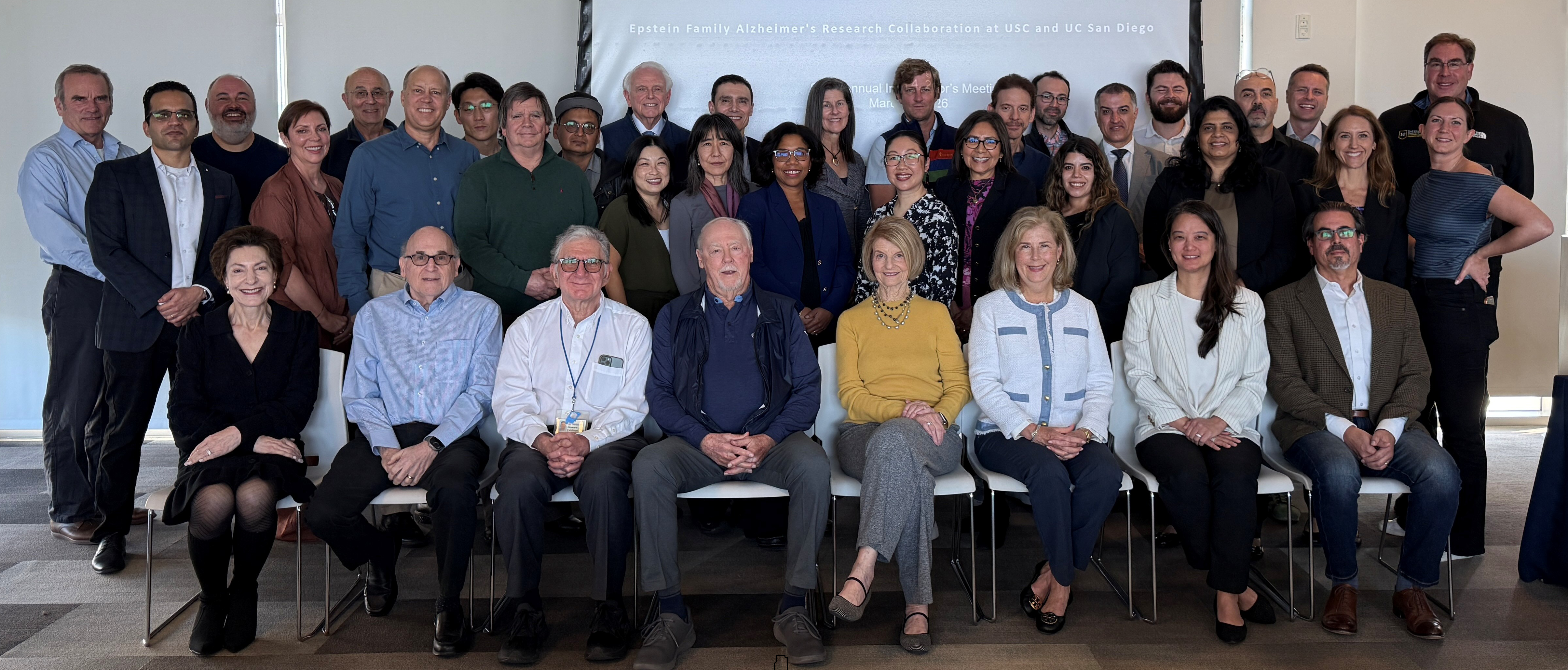Scientists participating in the Epstein Family Alzheimer’s Research Collaboration